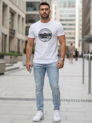 Herren-T-Shirt DSTREET NX5088R WEIß