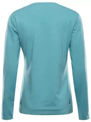 Schnell trocknendes Damen-T-Shirt ALPINE PRO LOUSA AQUA-MEER