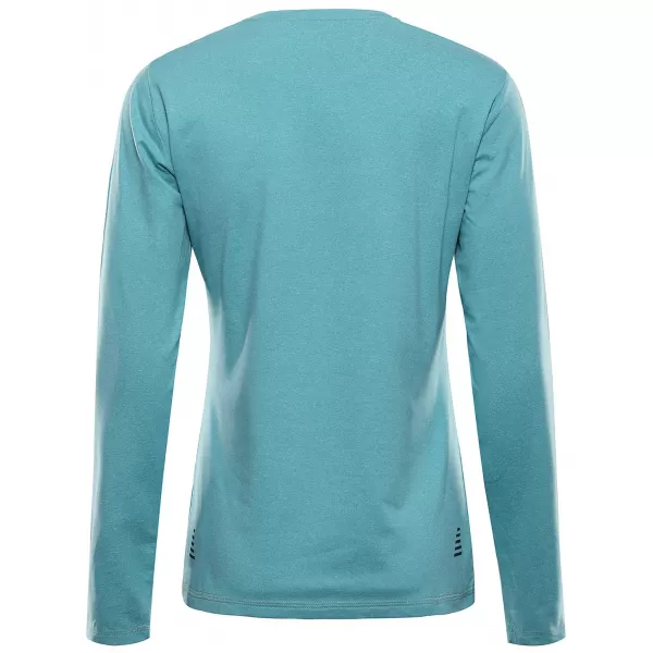  Schnell trocknendes Damen-T-Shirt ALPINE PRO LOUSA AQUA-MEER 