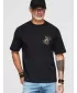 Herren-T-Shirt OMBRE OM-TSCT-0277 SCHWARZ