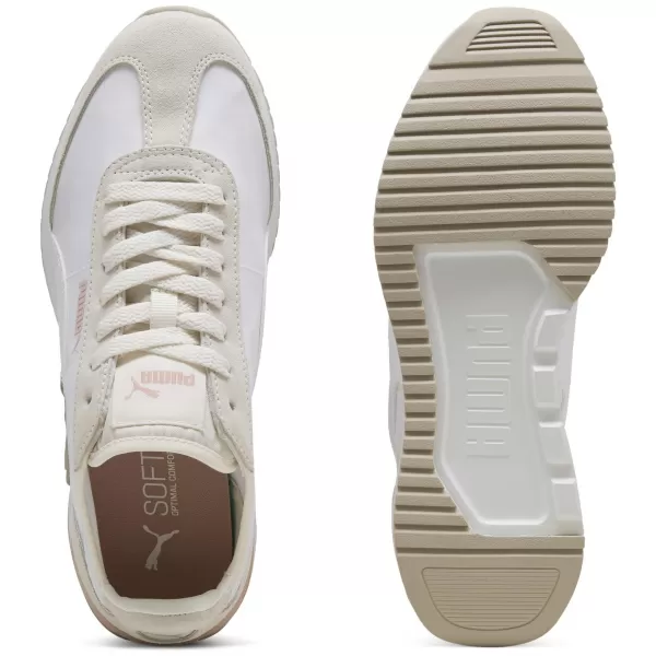  Turnschuhe PUMA R78 WIND NYLON 400694-04 WHITE/ WEIß/PUMAWEIß/WÜSTENSTAUB 