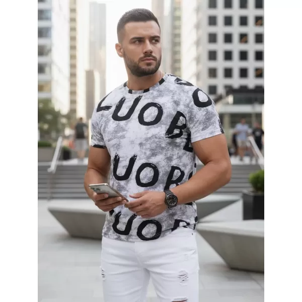  Herren-T-Shirt DSTREET RX5669 SCHWARZ 