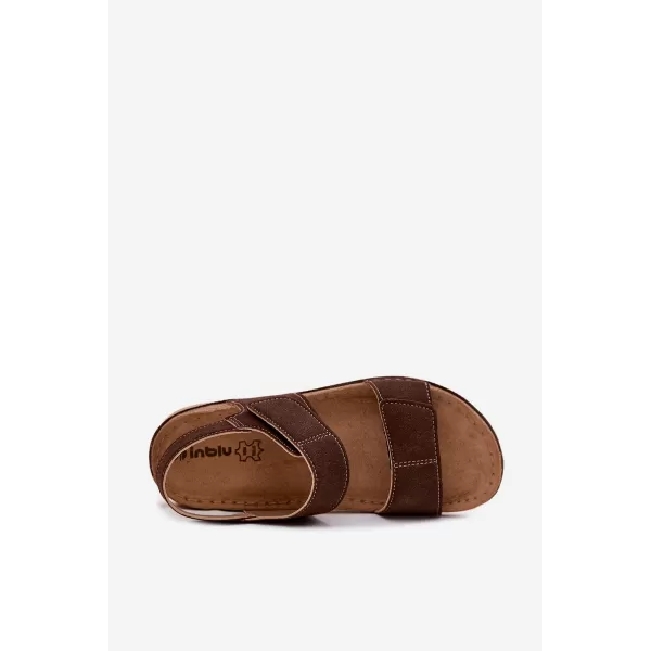  Damensandalen INBLU AA000070 BRAUN 