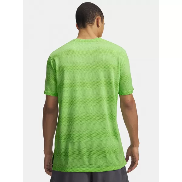  Herren-T-Shirt UNDER ARMOUR VELOCITI SS 6009517-712 GRÜN 