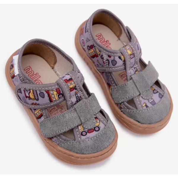  Kinderhausschuhe MILAMI BF10/BR-32 GRAU 