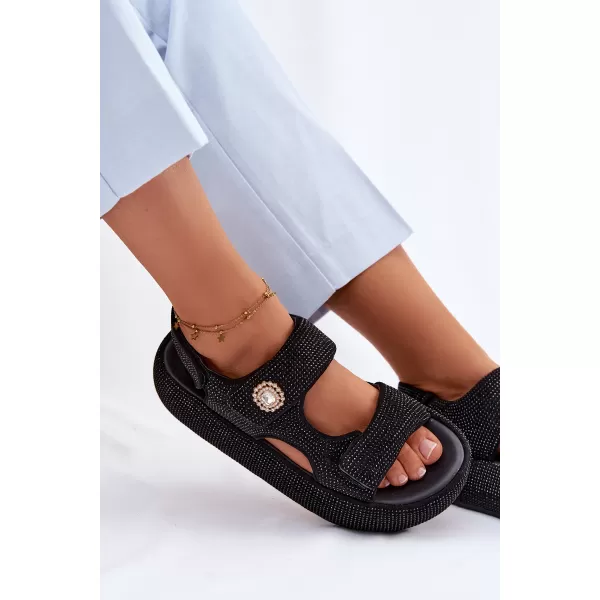 Damensandalen GOE TT2N4102 SCHWARZ 