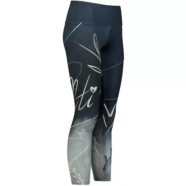  Lange Premium-Leggings für Damen (neue Größen) ALTISPORT VOJ/ALW083LEG05 SCHWARZ UND WEIß 