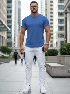 Herren-T-Shirt DSTREET RX5688 BLAU