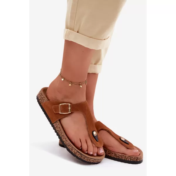  Damen-Flip-Flops BOTO 26SD21-101 KAMEL 
