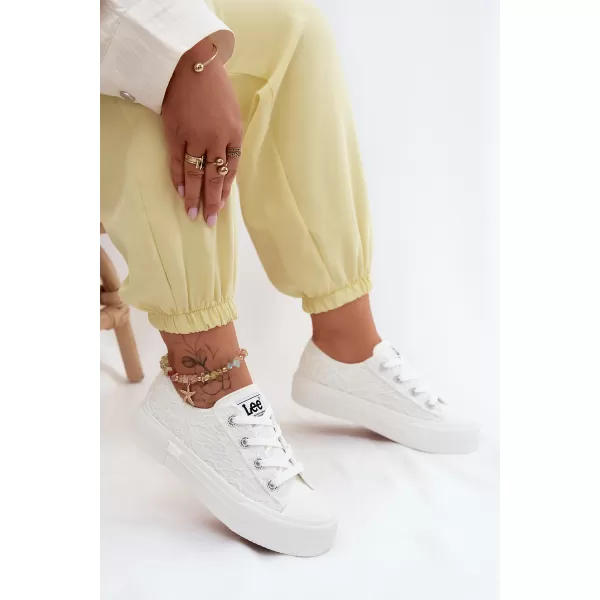  Damen-Sneaker LEE 50261003.1FG WEIß 