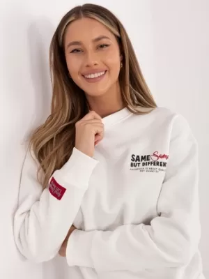Damen-Sweatshirt SUBLEVEL D10608BC02568J WEIß