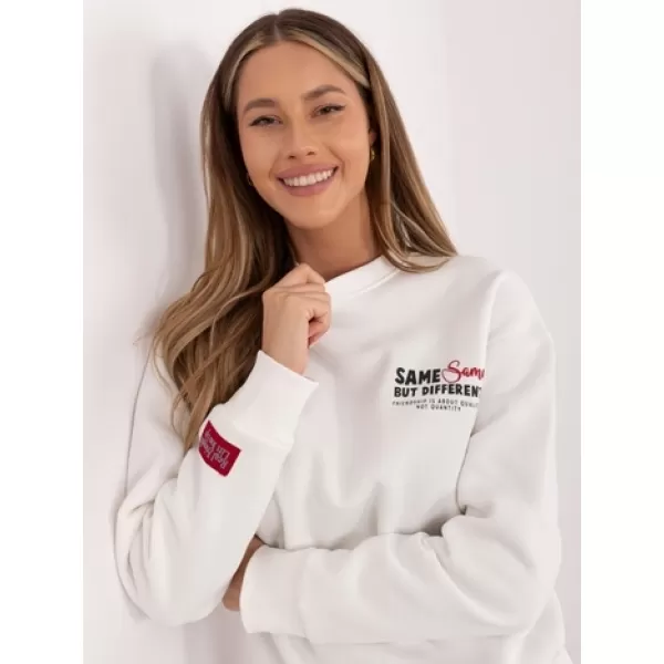  Damen-Sweatshirt SUBLEVEL D10608BC02568J WEIß 