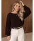 Damenpullover DSTREET MY2619 BRAUN