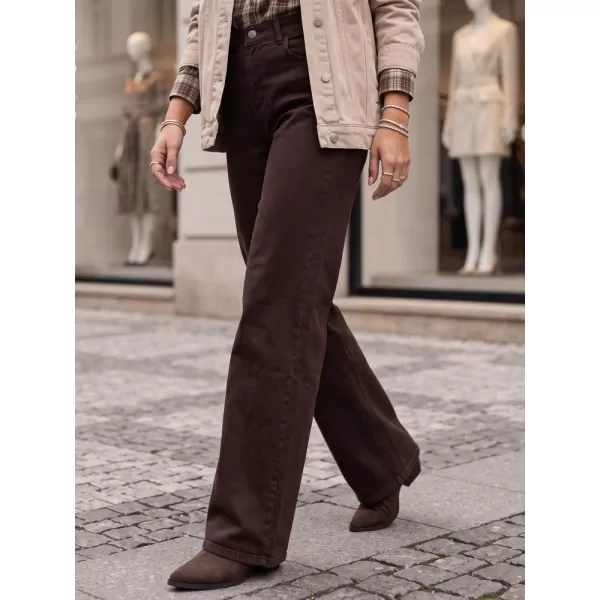  Damenhosen DSTREET UY3136 BRAUN 