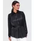 Damenhemd OMBRE OW-SH-E0071 SCHWARZ