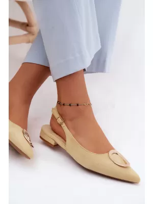 Damensandalen BOTO XL-23 GELB