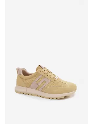 Damenschuhe BOTO GD-XW-1054 GELB/BEIGE