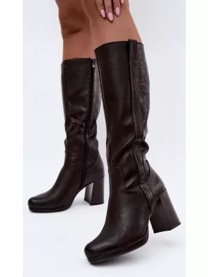 Damenstiefel BOTO FAF125B-6 BRAUN