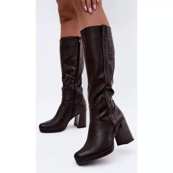  Damenstiefel BOTO FAF125B-6 BRAUN 