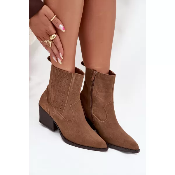  Cowboystiefel für Damen BOTO NC1339K/6350 KAMEL 