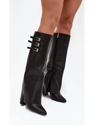 Damenstiefel BOTO C-354 SCHWARZ