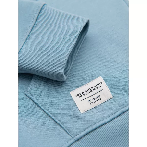  Herren-Sweatshirt OMBRE OM-SSBZ-0272 BLAU 