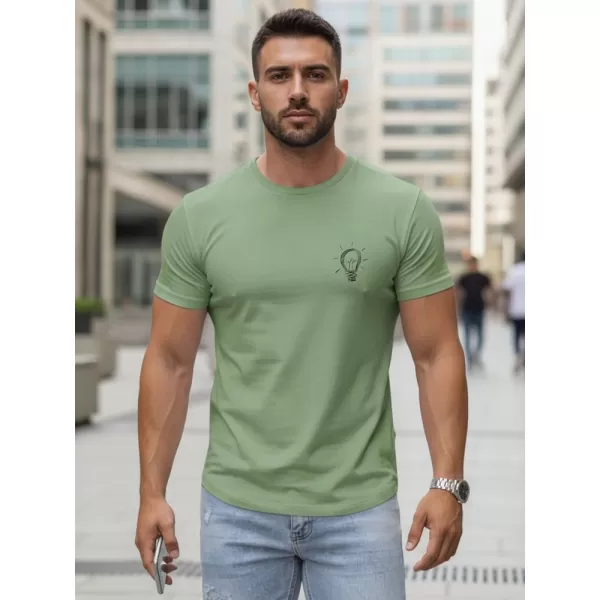  Herren-T-Shirt DSTREET NX0137R-MO GRÜN 