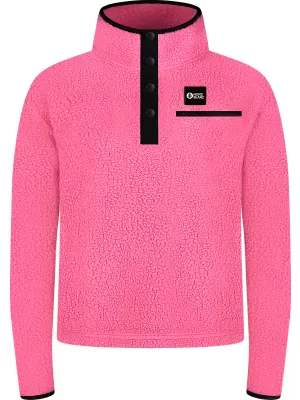 Fleece-Sweatshirt für Damen NORDBLANC BOLETUS NBSFL8378 ROSA