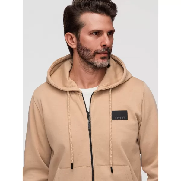  Herren-Sweatshirt OMBRE OM-SSZP-0256 SAND 