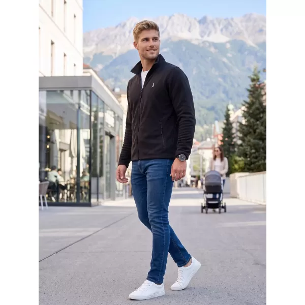  Fleece-Sweatshirt für Herren ALTISPORT ALM002852 SCHWARZ UND SILBER 