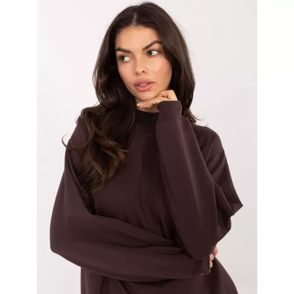  Damen-Sweatshirt BASIC FEEL GOOD RV-BL-5185.70P DUNKELBRAUN 