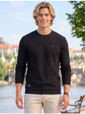 Herren-Sweatshirt ALTISPORT ICES SCHWARZ