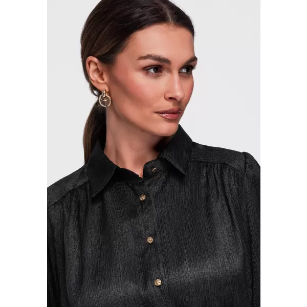  Damenhemd OMBRE OW-SH-E0071 SCHWARZ 