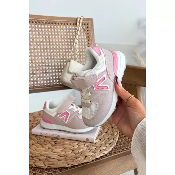  Kinder-Sneaker BOTO 1678-1C/2C/3C ROSA 