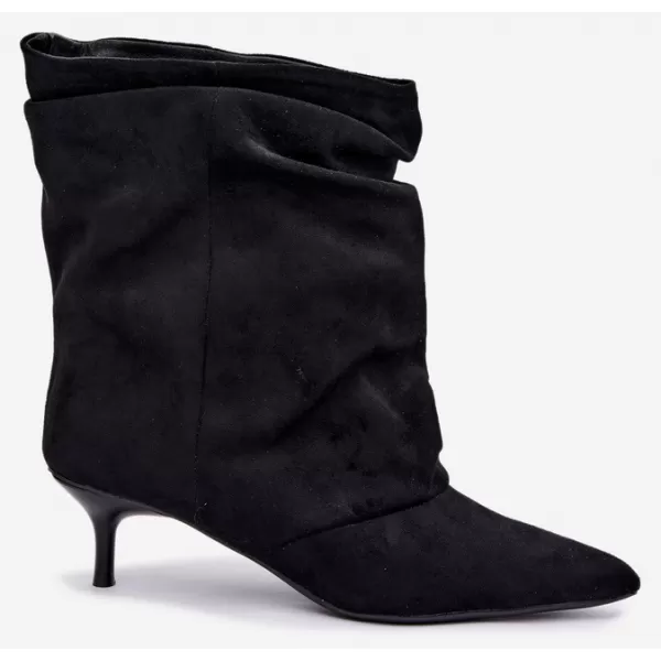  Damen-Stiefeletten BOTO 7100 SCHWARZ 