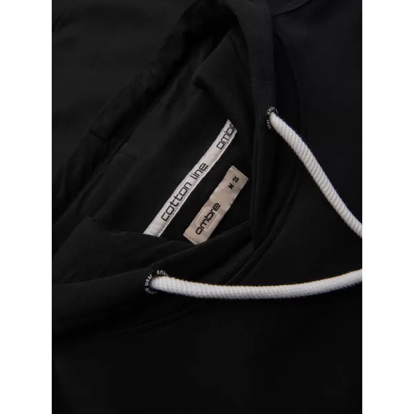  Herren-Sweatshirt OMBRE OM-SSBN-0270 SCHWARZ 