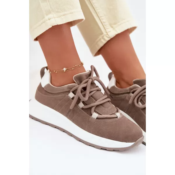  Damen-Sneaker EVENTO 26SP17-9777 BRAUN 
