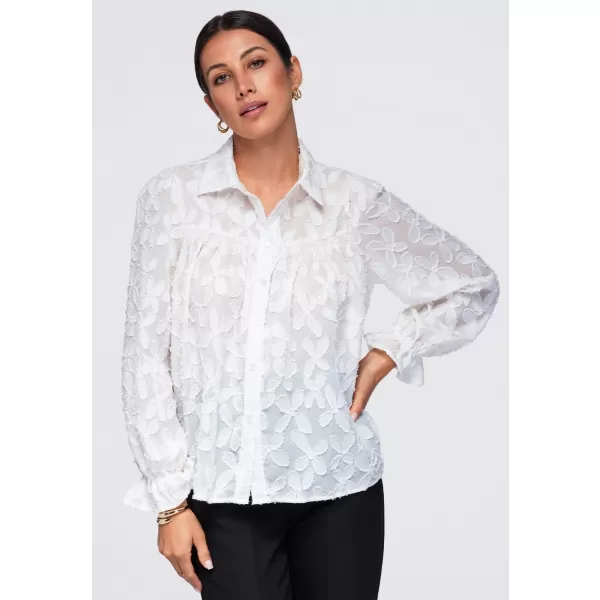 Damenhemd OMBRE OW-SH-E0074 BEIGE 