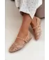 Ballerinas für Damen BOTO CH951 DUNKELBEIGE