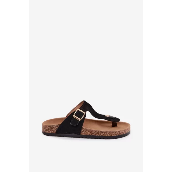  Damen-Flip-Flops BOTO 26SD21-101 SCHWARZ 
