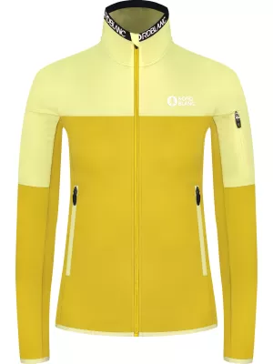 Powerfleece-Sweatshirt für Damen NORDBLANC IDOL NBSFL8337 BERNSTEIN
