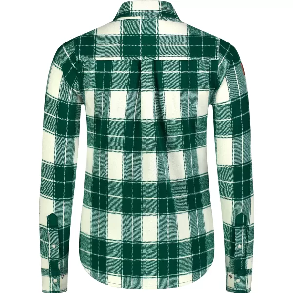  Flanellhemd für Damen NORDBLANC WILLOW NBSSL8371 GRÜN 