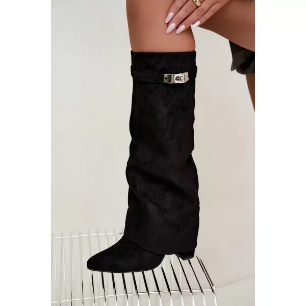 Damenstiefel BOTO CLS-657 SCHWARZE MATTE 