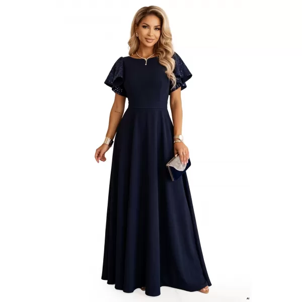 Kleid NUMOCO 694-4 DUNKELBLAU 