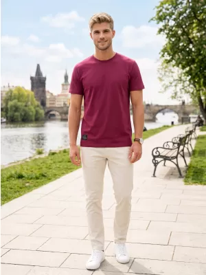 Herren-T-Shirt ALTISPORT NP/ALMST20001 BURGUND