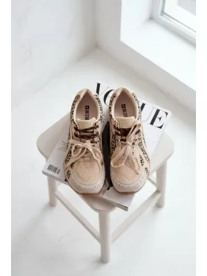 Damen-Sneaker BIG STAR SHOES TT274549 BEIGE