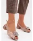 Damensandalen D&A 41955-19 BEIGE