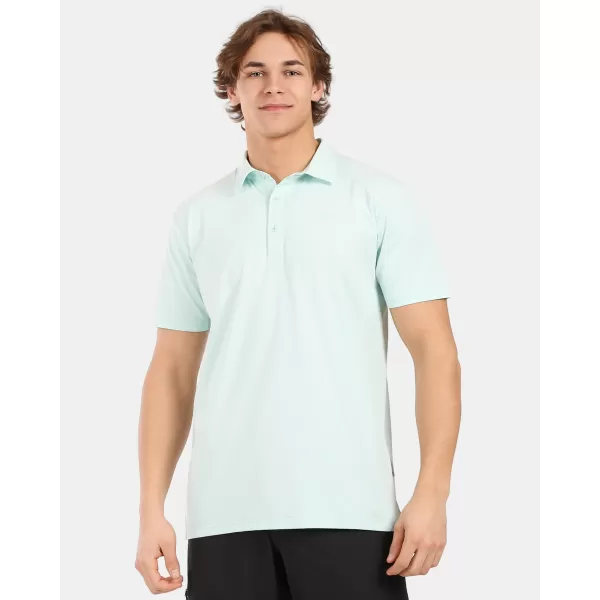  Herren-T-Shirt mit Kragen KILPI OLIVA-M 1M0311KI MINZE 