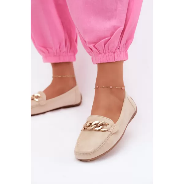  Damenmokassins BOTO XA011 BEIGE 