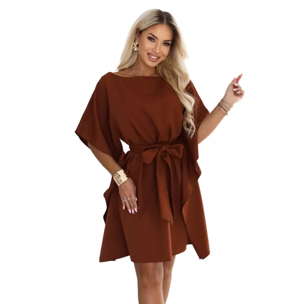  Kleid NUMOCO SOFIA 287-45 ZIMTBRAUN 